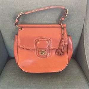 Genuine leather Coach shoulder bag. No G1269-19132